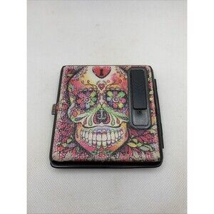 Vixen Heart USB Cigarette Case Lighter